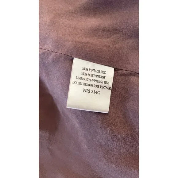 RARE!  WINTER KATE BLACK VINTAGE SILK FRINGE BOHO STEVIE KIMONO JACKET - Picture 9 of 9